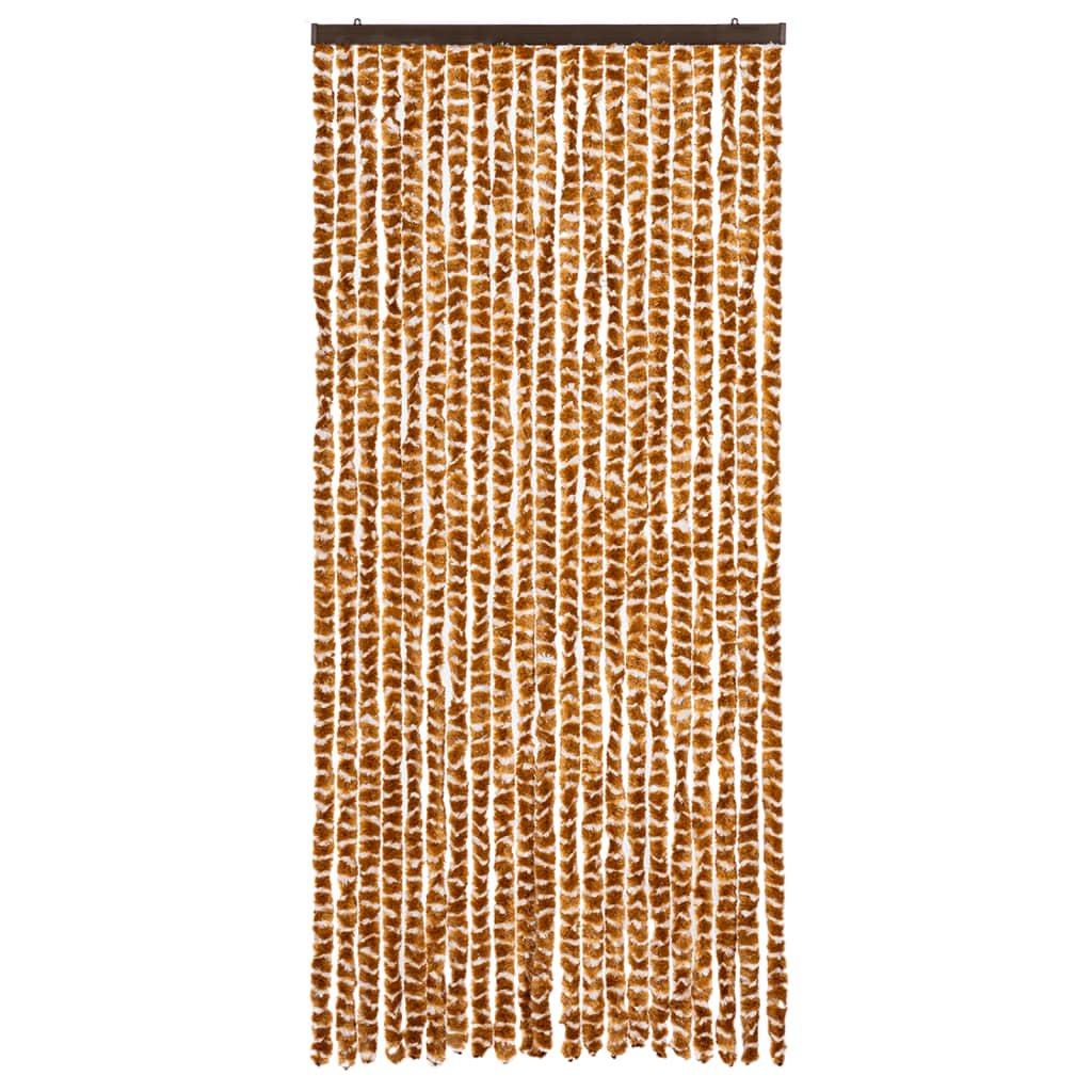 Zanzariera Ocra e Bianco 90x220 cm Ciniglia - homemem39