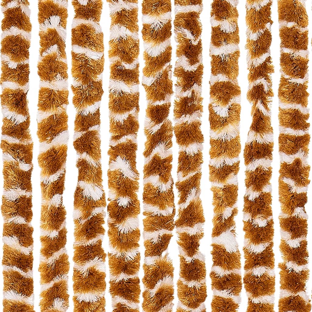 Zanzariera Ocra e Bianco 90x220 cm Ciniglia - homemem39