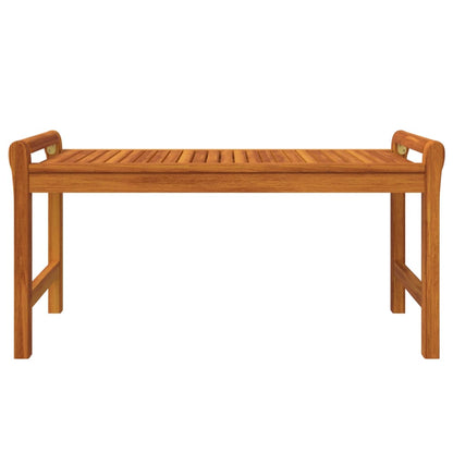 Tavolino da Salotto 100x50x50 cm in Legno Massello di Acacia | homemem39