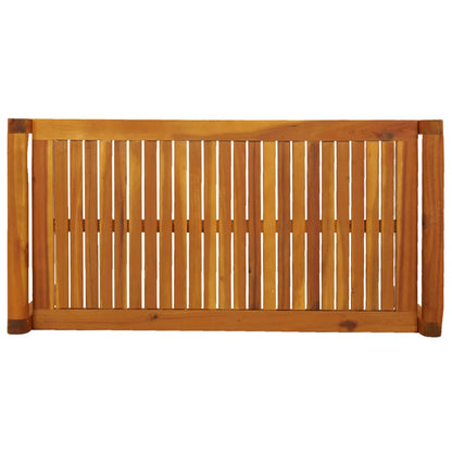 Tavolino da Salotto 100x50x50 cm in Legno Massello di Acacia | homemem39