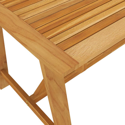 Garden Table 140x70x73.5 cm in Solid Acacia