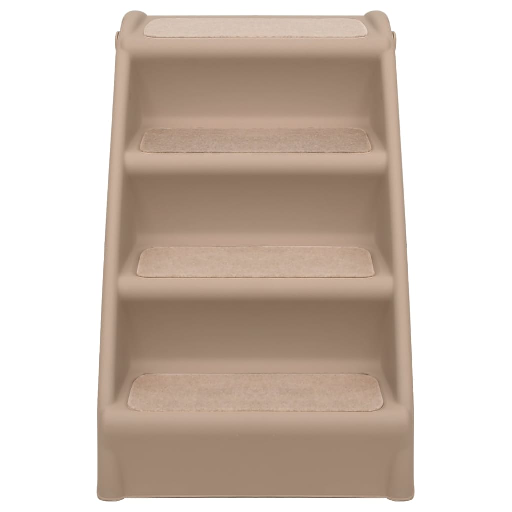 Scala Pieghevole per Cani Marrone 62x40x49,5 cm - homemem39