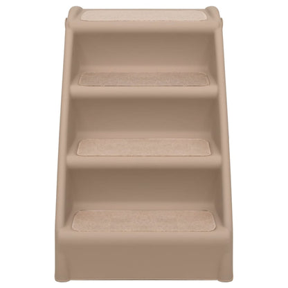 Scala Pieghevole per Cani Marrone 62x40x49,5 cm - homemem39