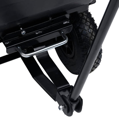 Carrello Manuale Ribaltabile da Giardino 300 kg 75 L Nero - homemem39