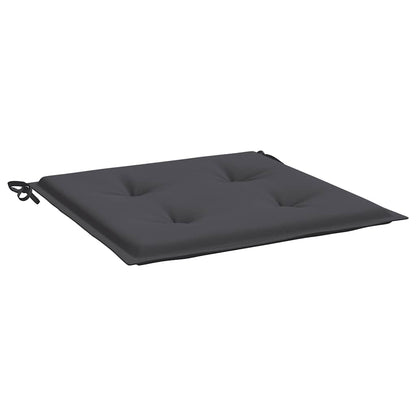 Cuscini per Sedia 2 pz Antracite 40x40x4 cm in Tessuto Oxford - homemem39