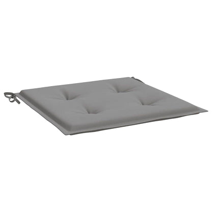 Cuscini per Sedia 6 pz Grigi 40x40x3 cm in Tessuto Oxford | homemem39