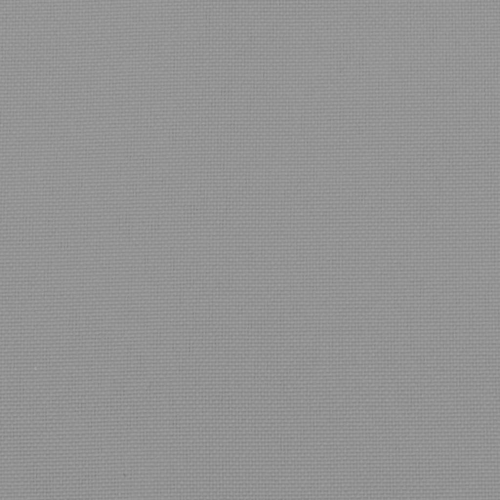 Cuscini per Sedia 6 pz Grigi 40x40x3 cm in Tessuto Oxford | homemem39