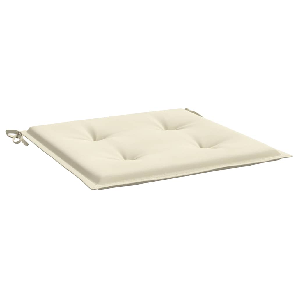 Cuscini per Sedia 6 pz Crema 40x40x3 cm in Tessuto Oxford | homemem39