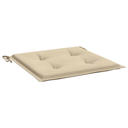 Cuscini per Sedia 2 pz Beige 40x40x3 cm in Tessuto Oxford | homemem39