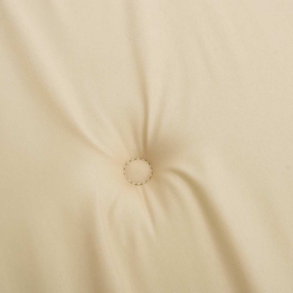 Cuscini per Sedia 2 pz Beige 40x40x3 cm in Tessuto Oxford | homemem39