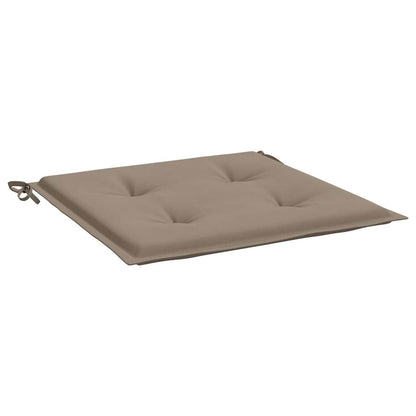 Cuscini per Sedia 6 pz Tortora 40x40x3 cm in Tessuto Oxford | homemem39