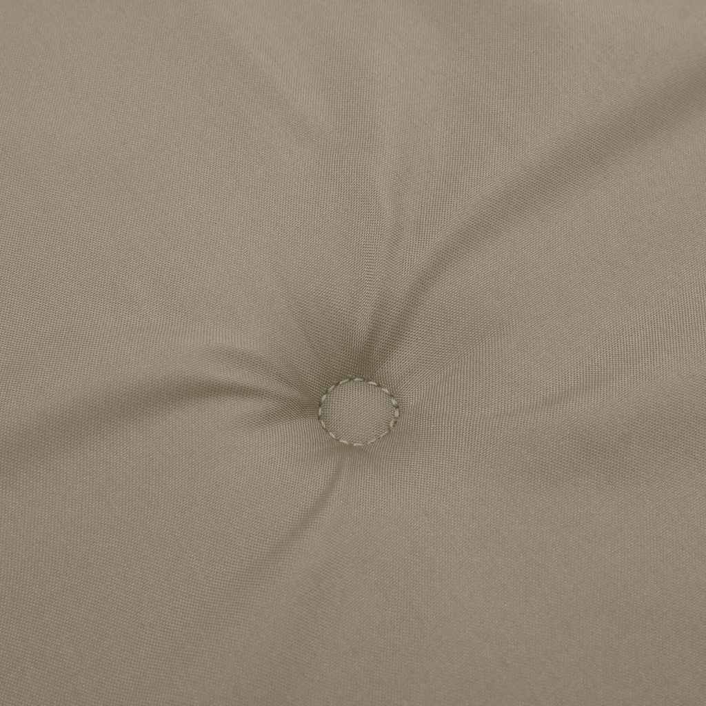 Cuscini per Sedia 6 pz Tortora 40x40x3 cm in Tessuto Oxford | homemem39