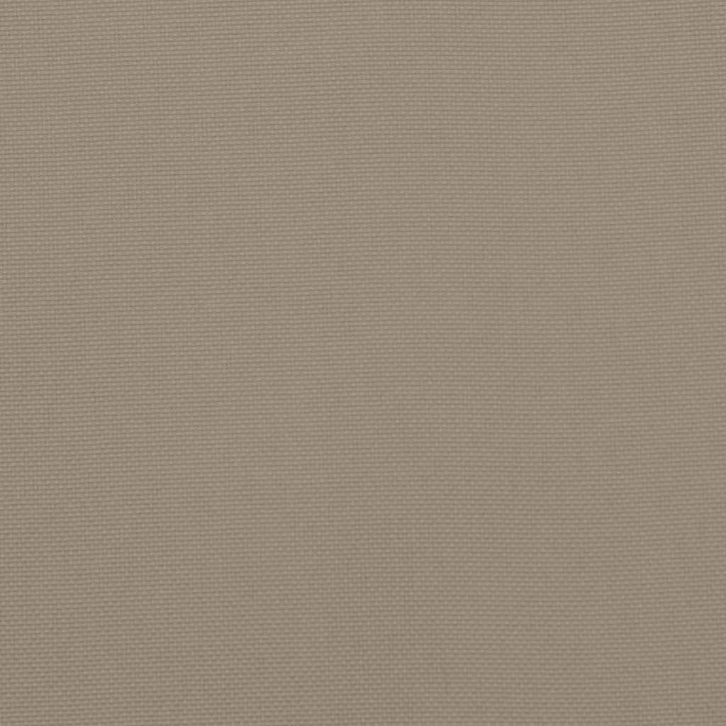 Cuscini per Sedia 6 pz Tortora 40x40x3 cm in Tessuto Oxford | homemem39