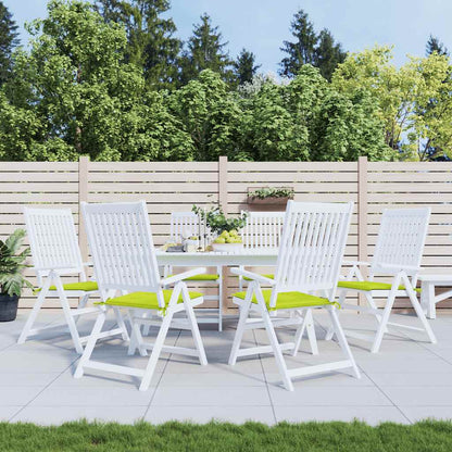 Cuscini per Sedia 6 pz Verde Intenso 40x40x3 cm Tessuto Oxford | homemem39