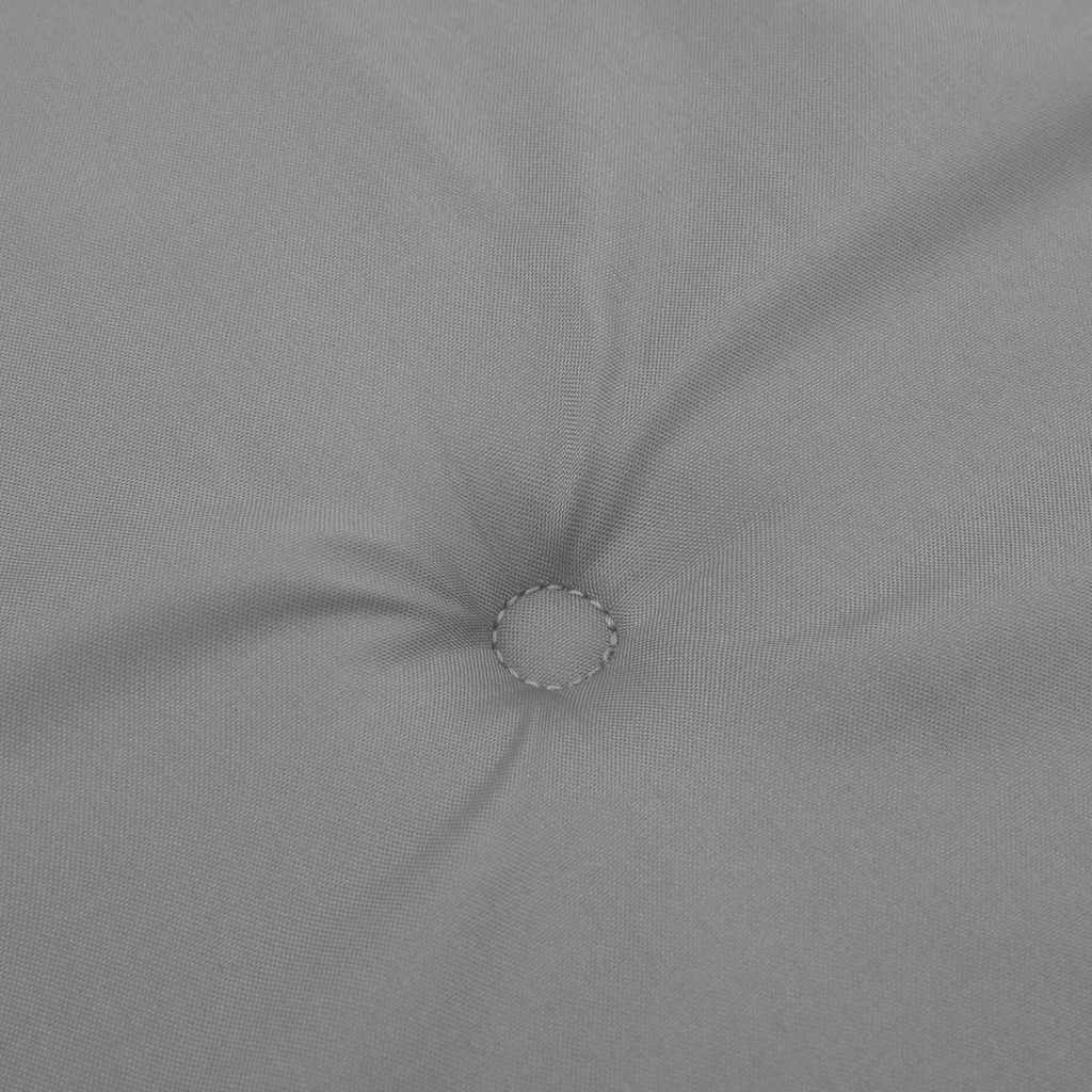Cuscini per Sedia 6 pz Grigi 50x50x3 cm in Tessuto Oxford | homemem39