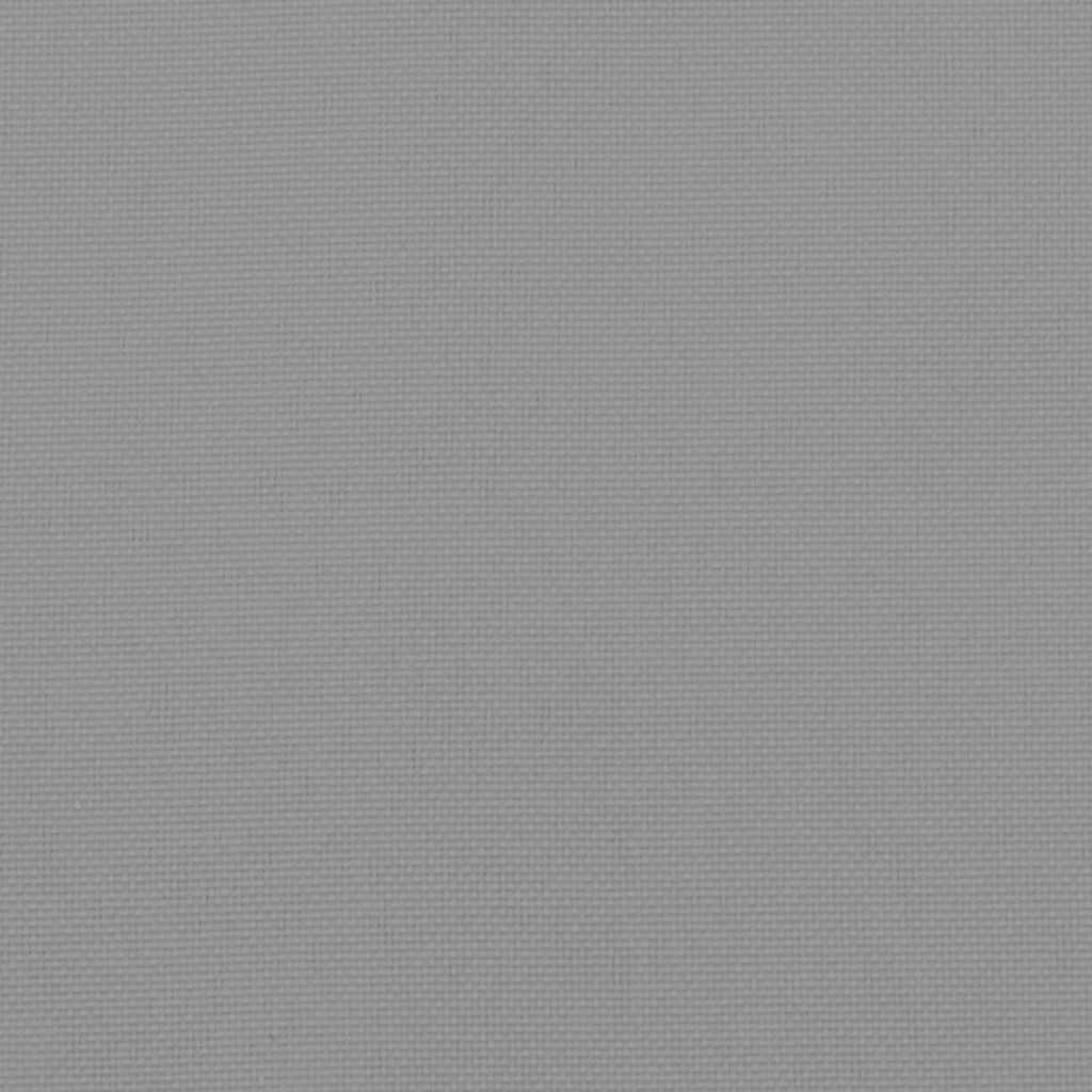 Cuscini per Sedia 6 pz Grigi 50x50x3 cm in Tessuto Oxford | homemem39