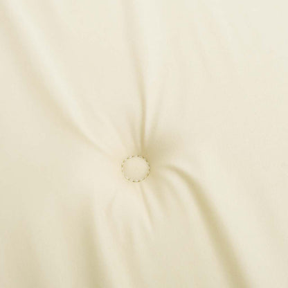 Cuscini per Sedia 4 pz Crema 50x50x3 cm in Tessuto Oxford | homemem39