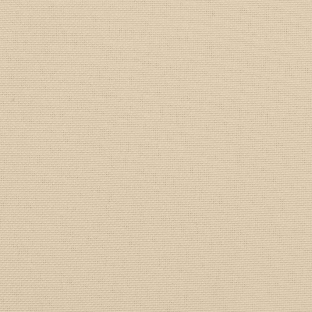 Cuscini per Sedia 6 pz Beige 50x50x4 cm in Tessuto Oxford - homemem39