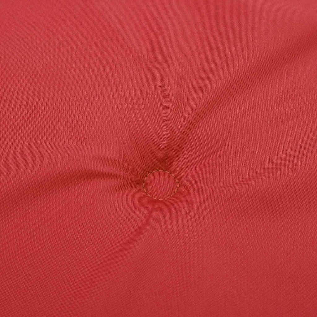 Cuscini per Sedia 6 pz Rossi 50x50x3 cm in Tessuto Oxford | homemem39