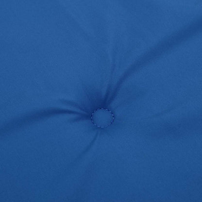 Cuscini per Sedia 2 pz Blu Reale 50x50x4 cm in Tessuto Oxford | homemem39