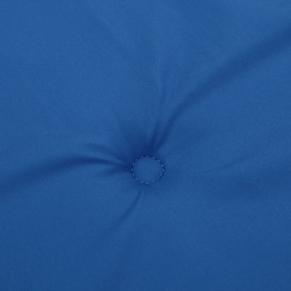 Cuscini per Sedia 6 pz Blu Reale 50x50x3 cm in Tessuto Oxford