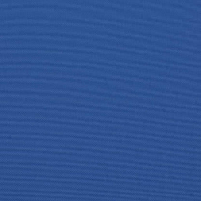 Cuscini per Sedia 6 pz Blu Reale 50x50x3 cm in Tessuto Oxford