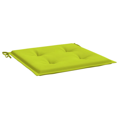 Cuscini per Sedia 6 pz Verde Brillante 50x50x4cm Tessuto Oxford | homemem39