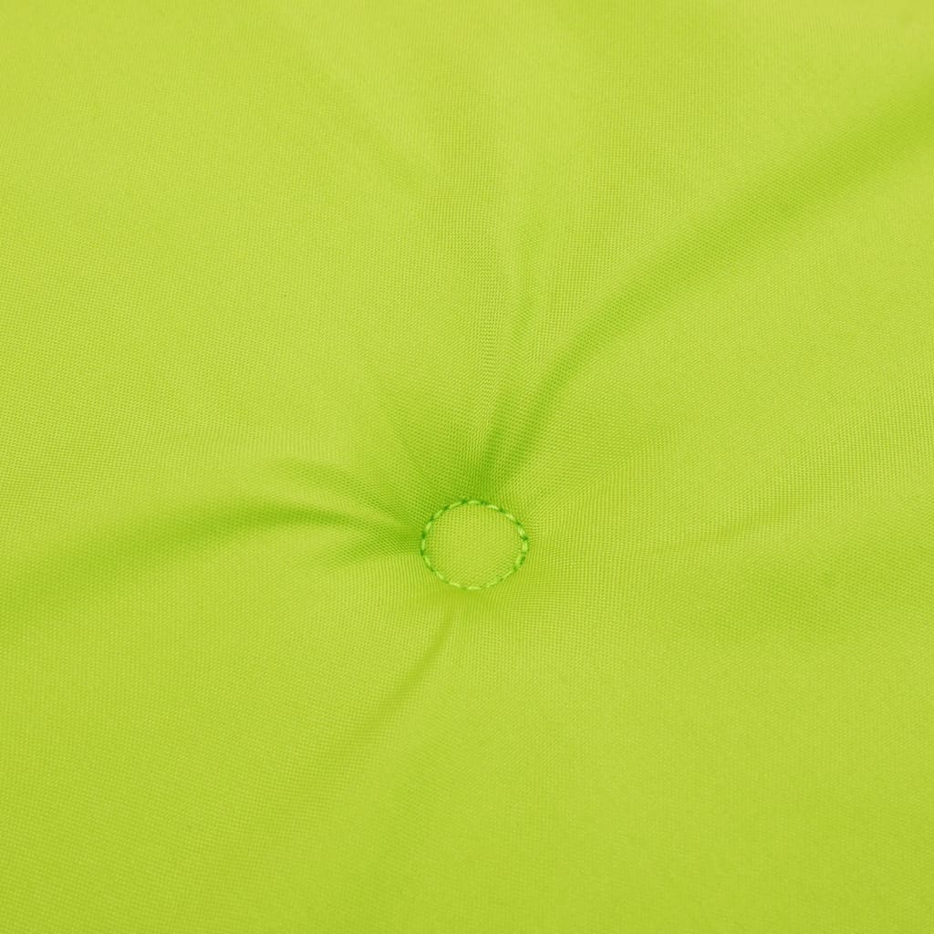 Cuscini per Sedia 6 pz Verde Brillante 50x50x4cm Tessuto Oxford | homemem39