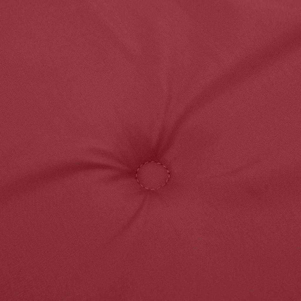 Cuscino per Panca Rosso Vino 120x50x4 cm in Tessuto Oxford | homemem39