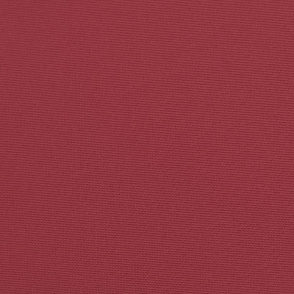 Cuscino per Panca Rosso Vino 120x50x4 cm in Tessuto Oxford | homemem39