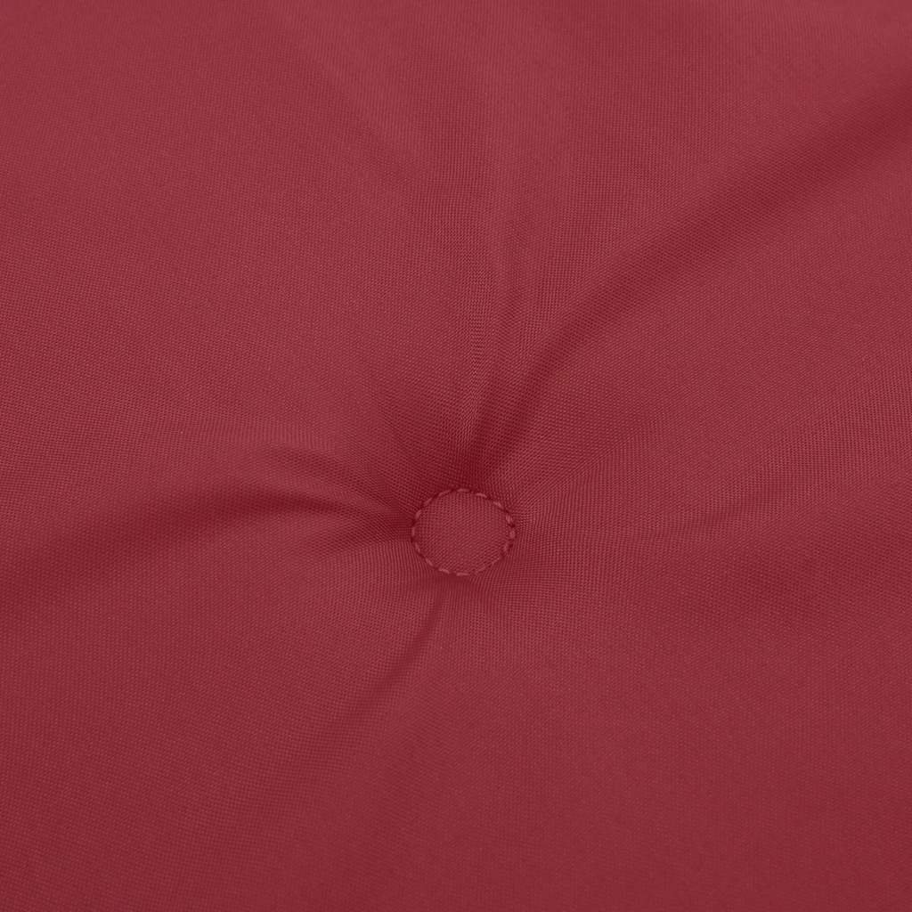 Cuscino per Panca Rosso Vino 150x50x4 cm in Tessuto Oxford