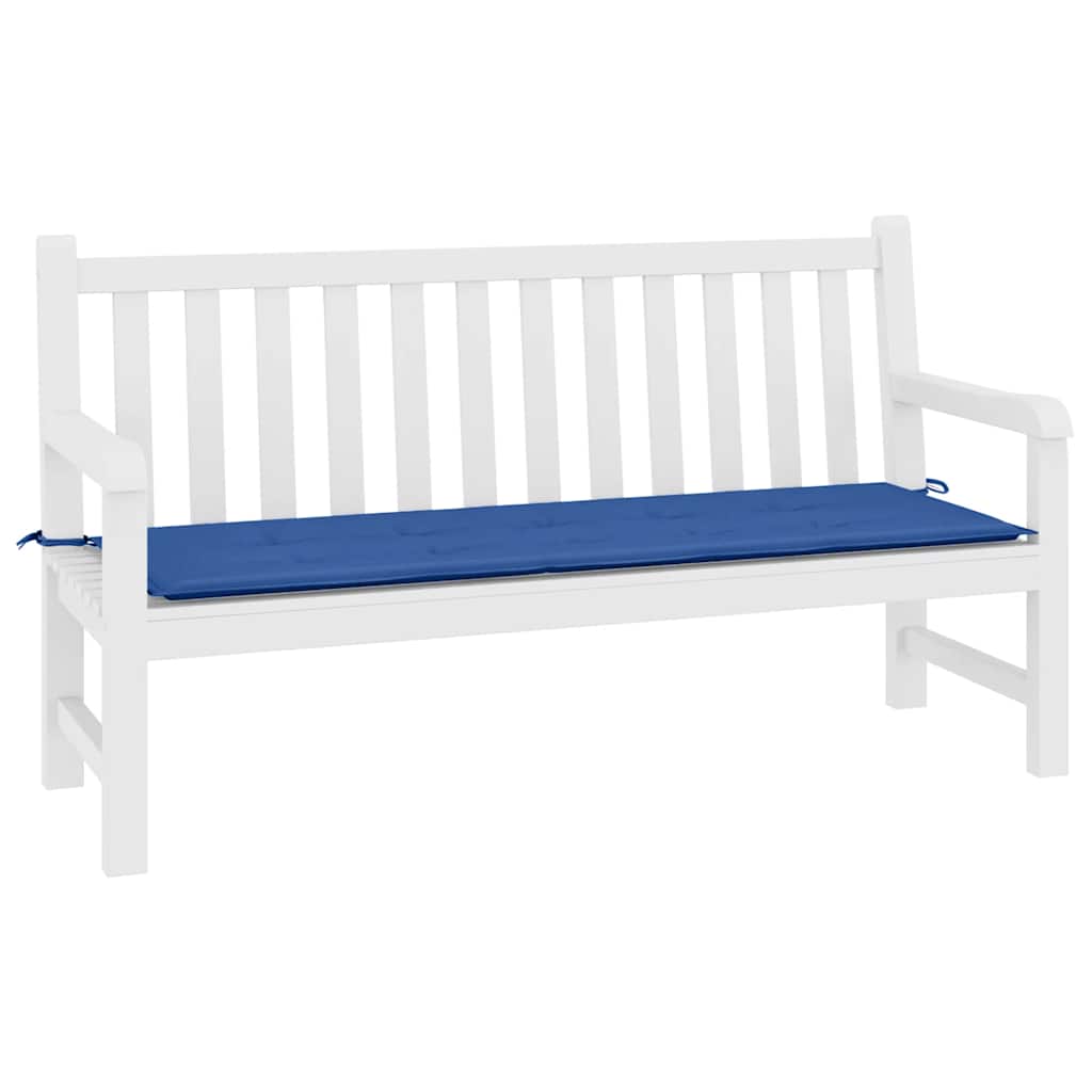 Cuscino per Panca Blu Reale 200x50x4 cm in Tessuto Oxford | homemem39