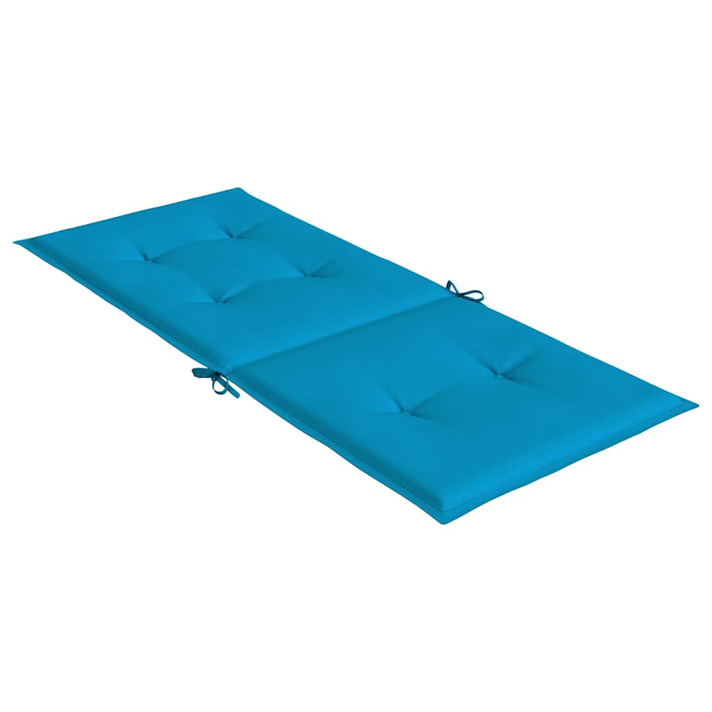 Cuscini per Sedie 6 pz 120x50x3 cm in Tessuto