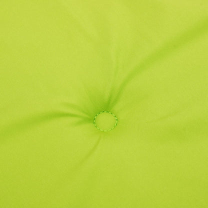 Cuscini per Sedie 4 pz Verde Brillante 120x50x3 cm in Tessuto | homemem39