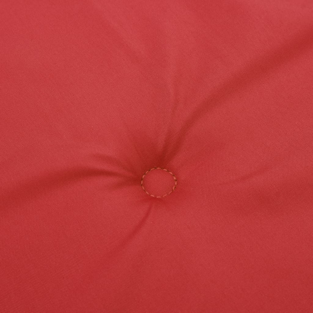 Cuscini per Sedia da Giardino 6 pz Rossi 100x50x3 cm in Tessuto | homemem39