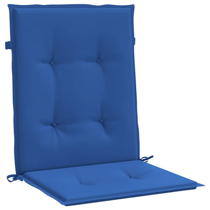 Cuscini per Sedia 6 pz Blu Reale 100x50x3 cm in Tessuto Oxford - homemem39