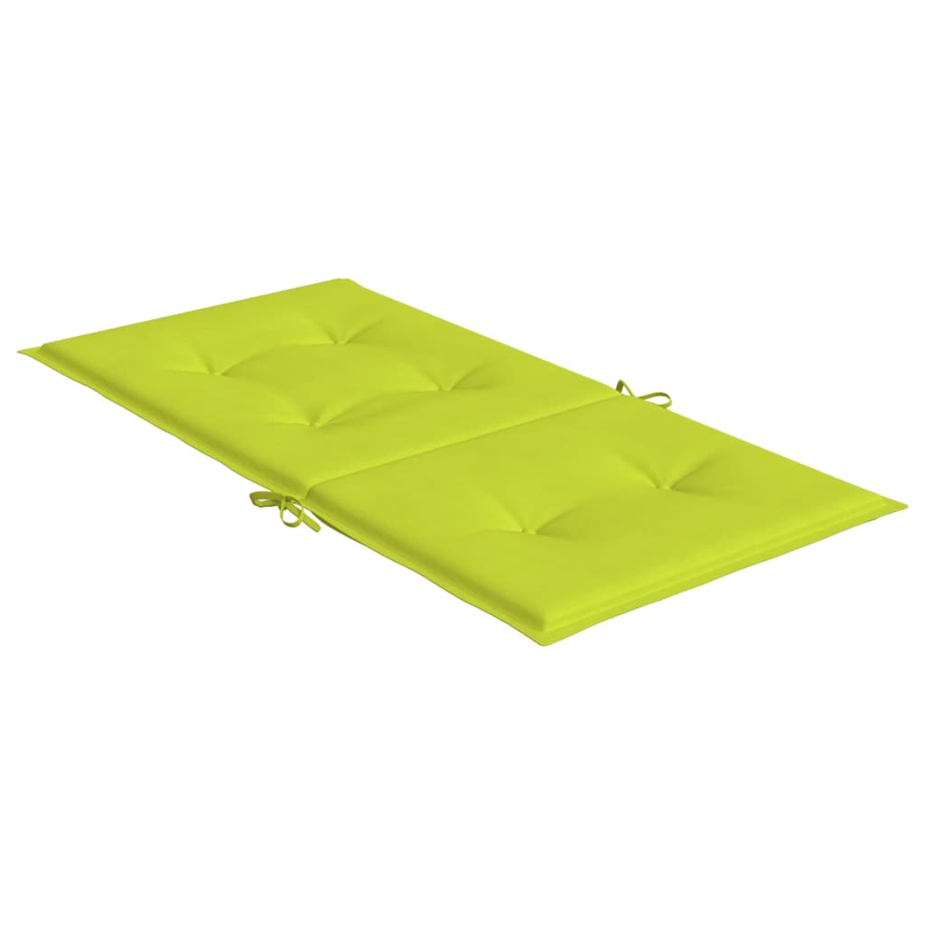 Cuscini per Sedia 4 pz Verde Intenso 100x50x3 cm Tessuto Oxford | homemem39