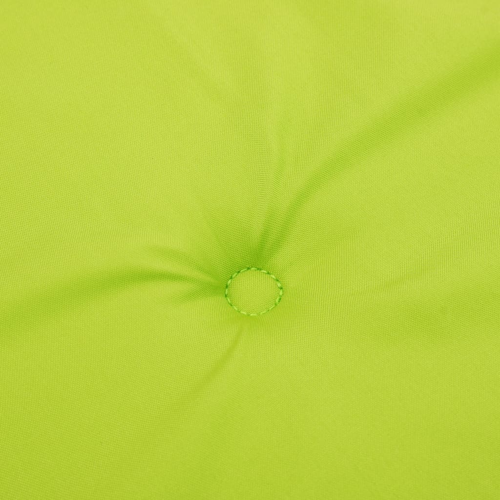 Cuscini per Sedia 4 pz Verde Intenso 100x50x3 cm Tessuto Oxford | homemem39
