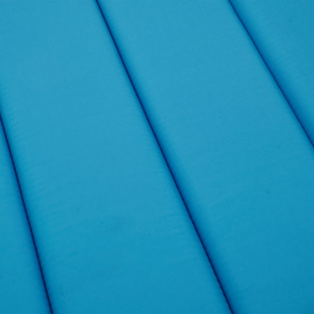 Cuscino per Lettino Blu 186x58x4 cm in Tessuto Oxford | homemem39