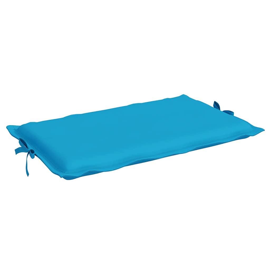 Cuscino per Lettino Blu 186x58x4 cm in Tessuto Oxford | homemem39