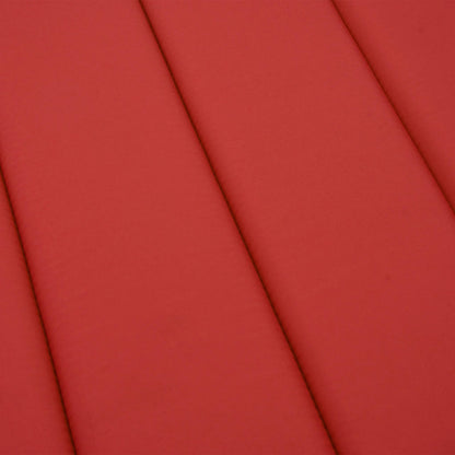 Cuscino per Lettino Rosso 186x58x4 cm in Tessuto Oxford | homemem39