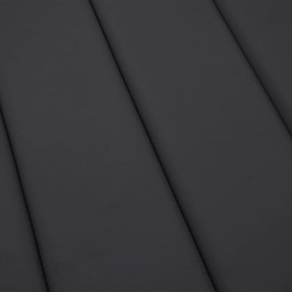 Cuscino per Lettino Nero 186x58x4 cm in Tessuto Oxford | homemem39