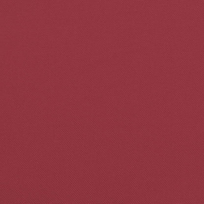 Cuscino per Lettino Rosso Vino 186x58x4 cm in Tessuto Oxford | homemem39