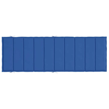 Cuscino per Lettino Blu Reale 186x58x4 cm in Tessuto Oxford | homemem39