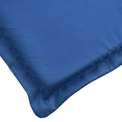 Cuscino per Lettino Blu Reale 186x58x4 cm in Tessuto Oxford | homemem39