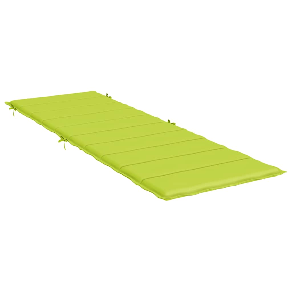 Cuscino per Lettino Verde Intenso in Tessuto Oxford