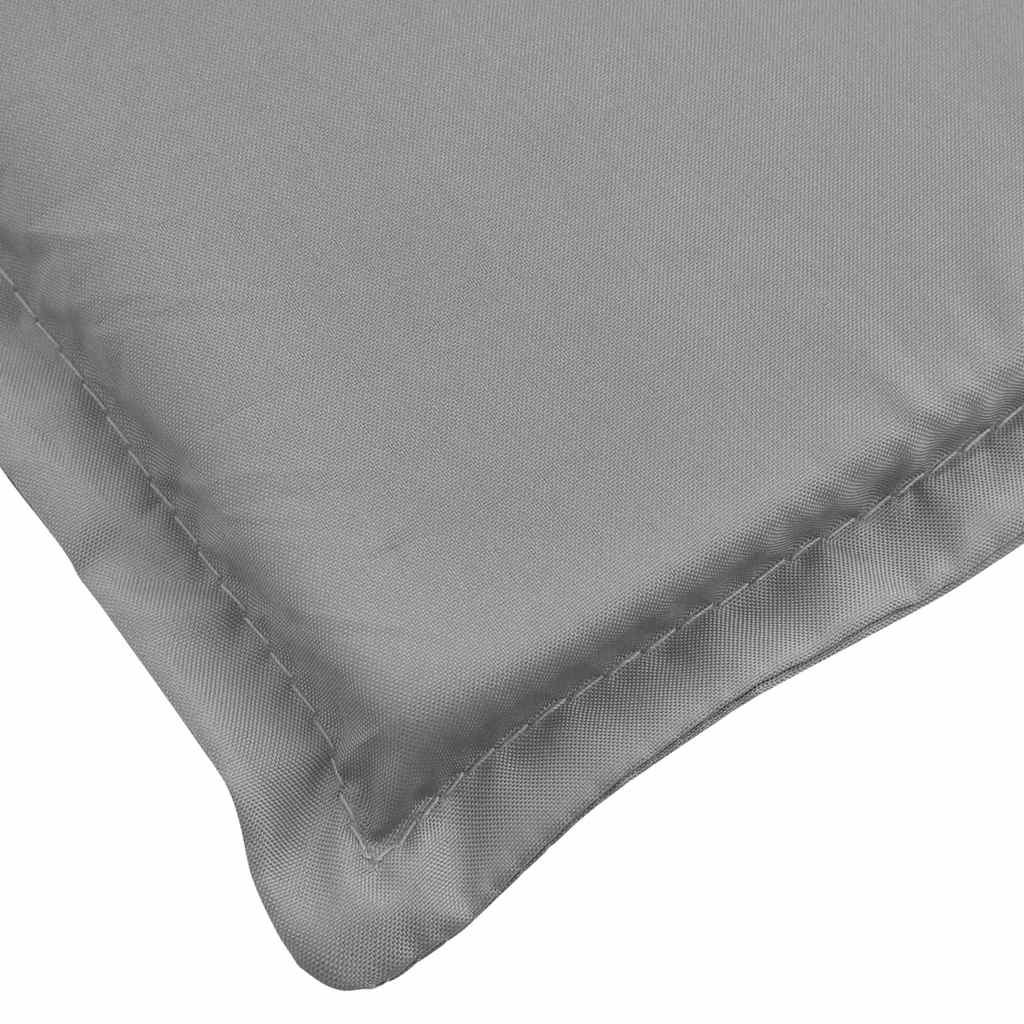 Cuscino per Sdraio Grigio (75+105)x50x4 cm | homemem39