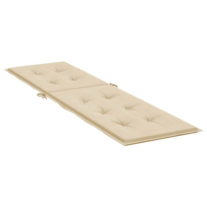 Cuscino per Sdraio Beige (75+105)x50x4 cm - homemem39