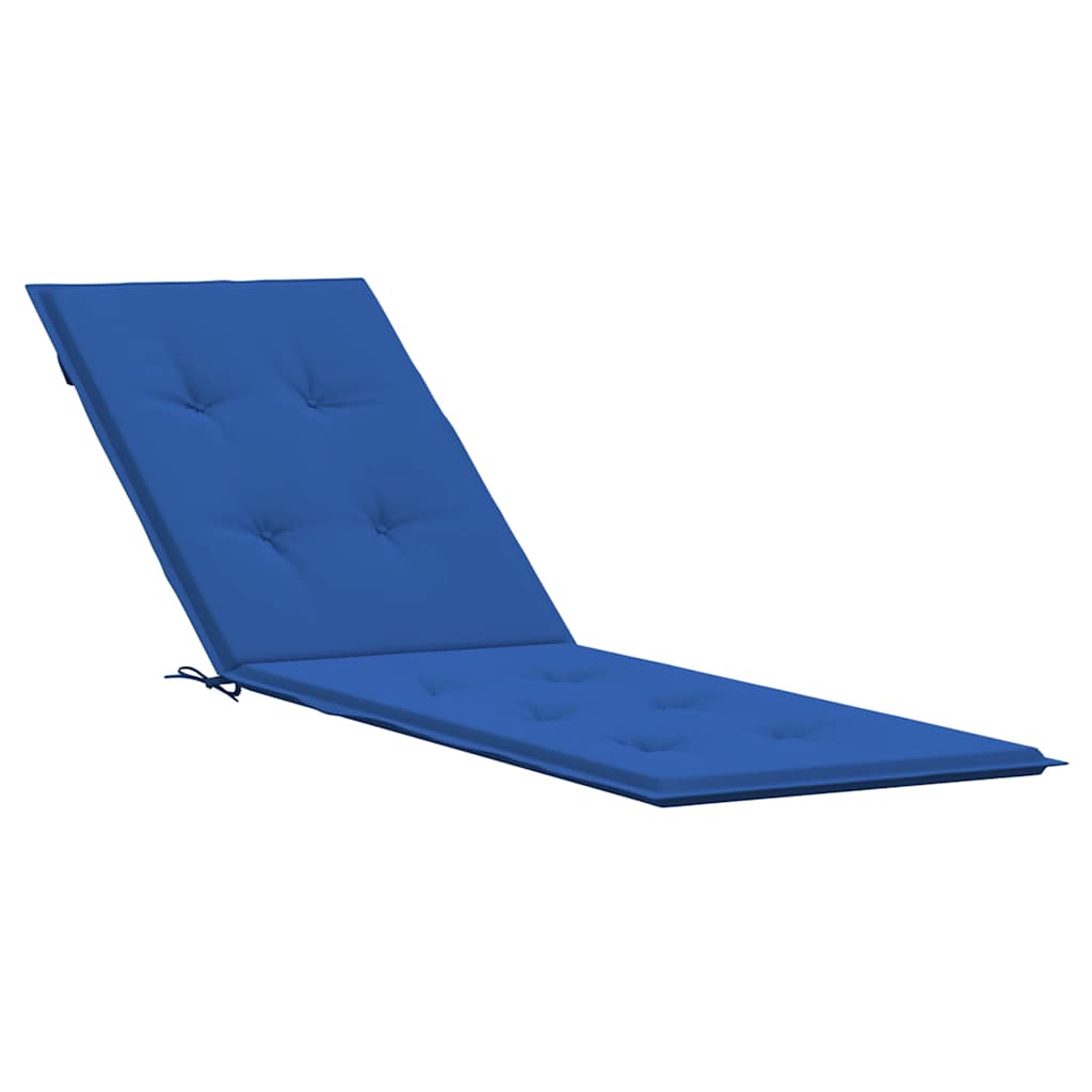 Cuscino per Sdraio Blu Reale (75+105)x50x4 cm | homemem39