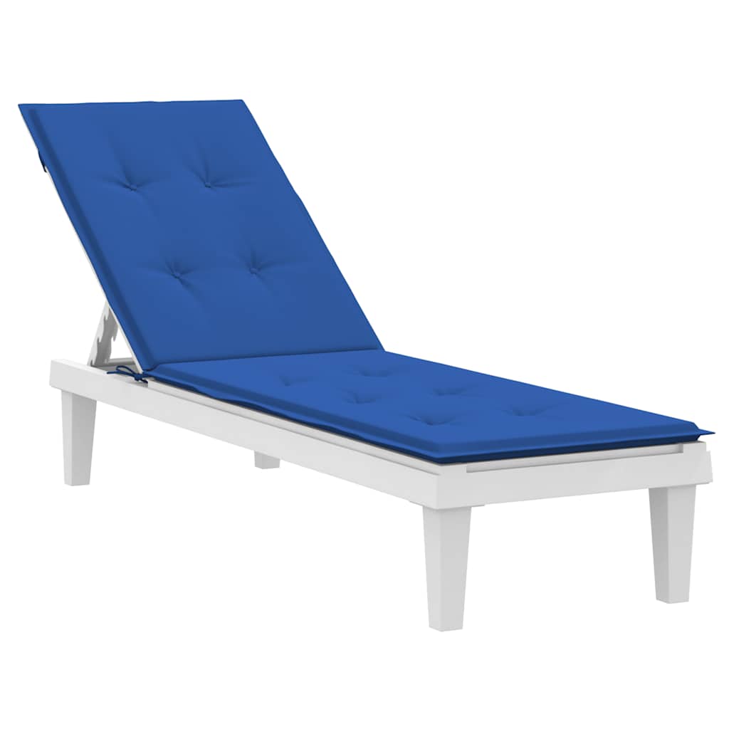 Cuscino per Sdraio Blu Reale (75+105)x50x4 cm | homemem39